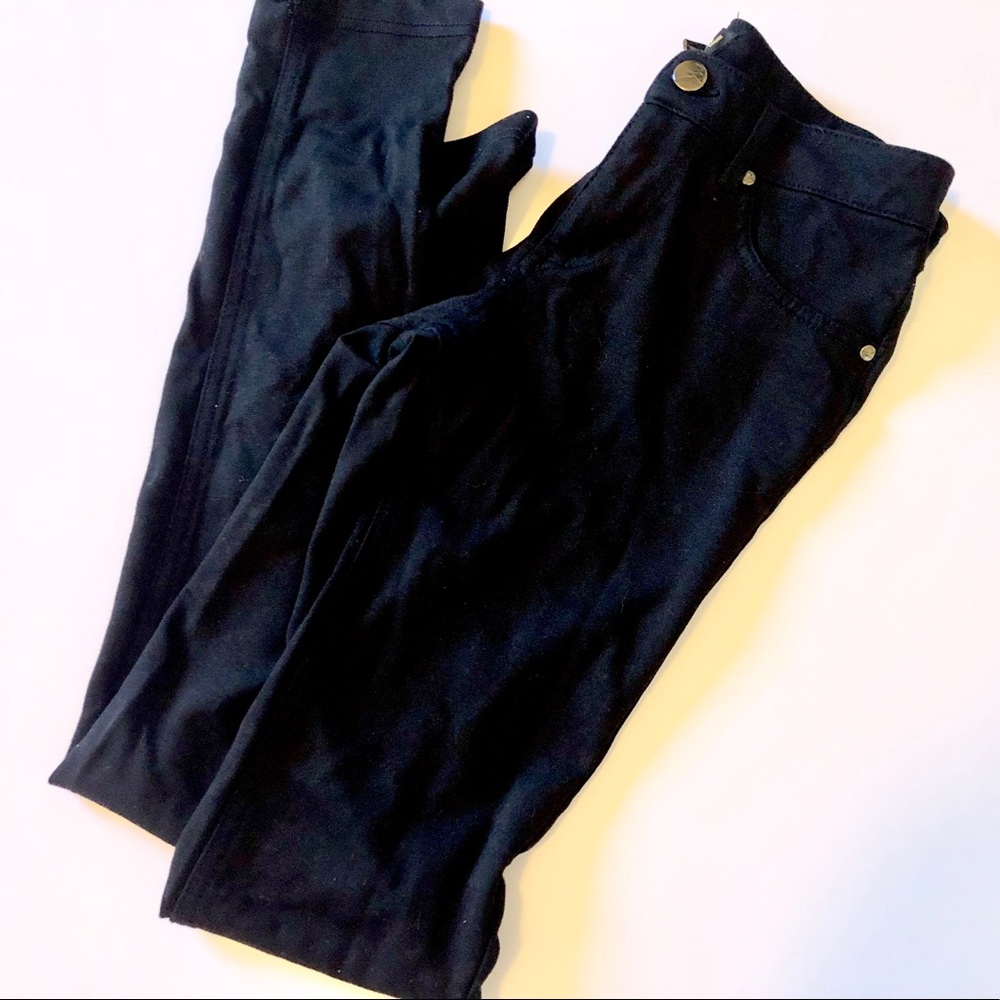 black jeggings